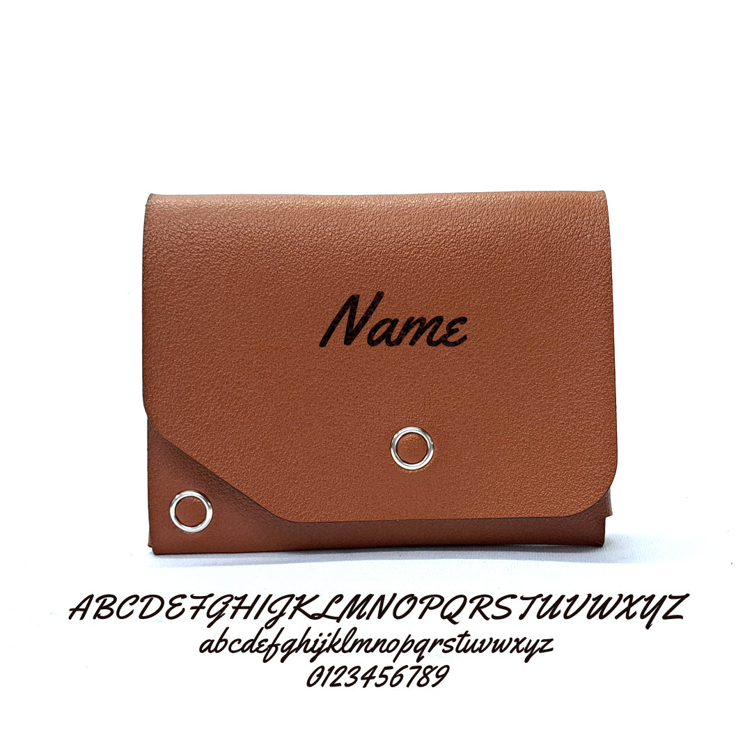 Personalized Leather Wallet