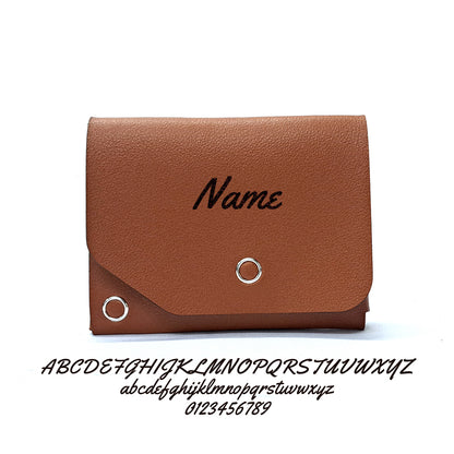 Personalized Leather Wallet