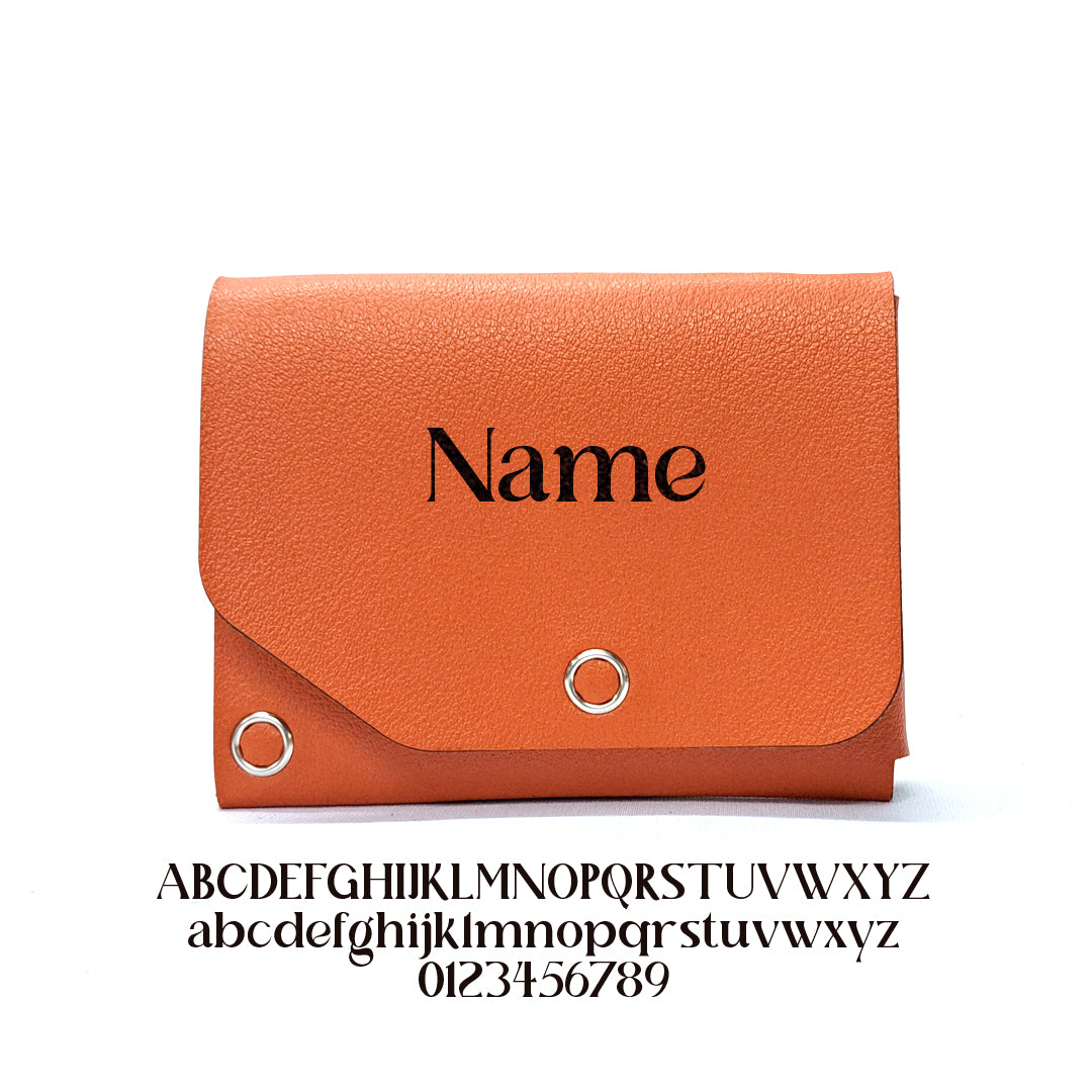 Personalized Leather Wallet