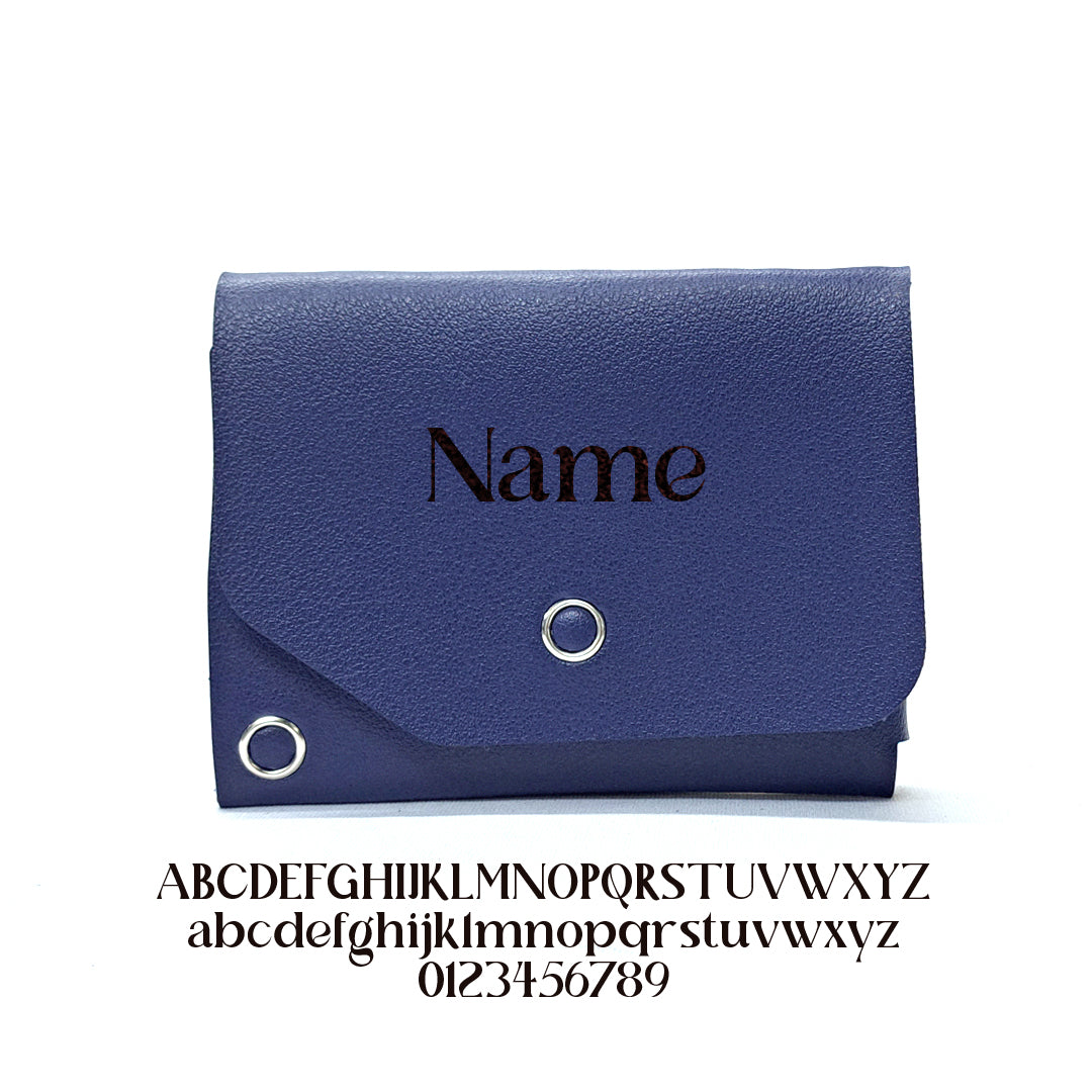 Personalized Leather Wallet