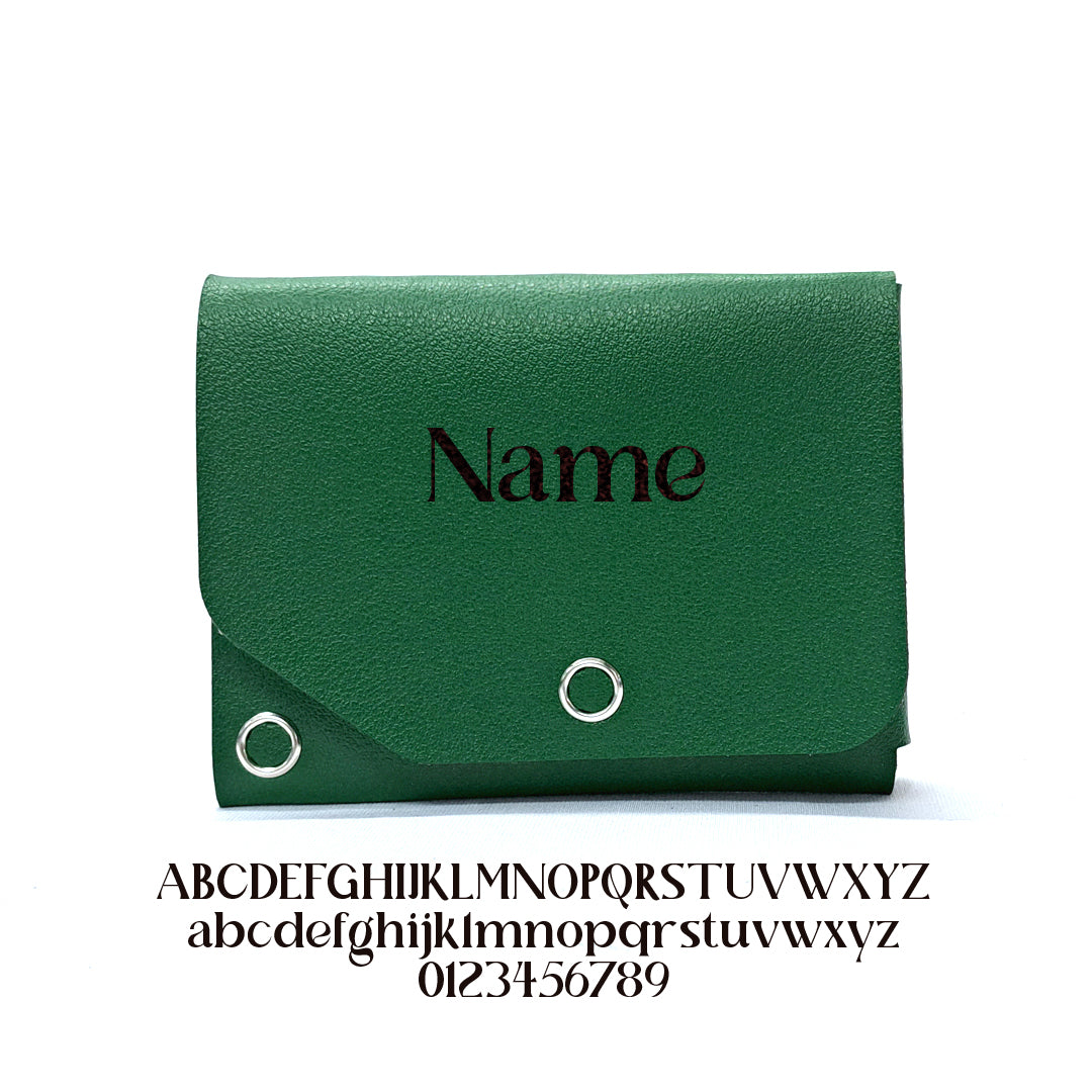 Personalized Leather Wallet