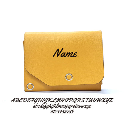 Personalized Leather Wallet