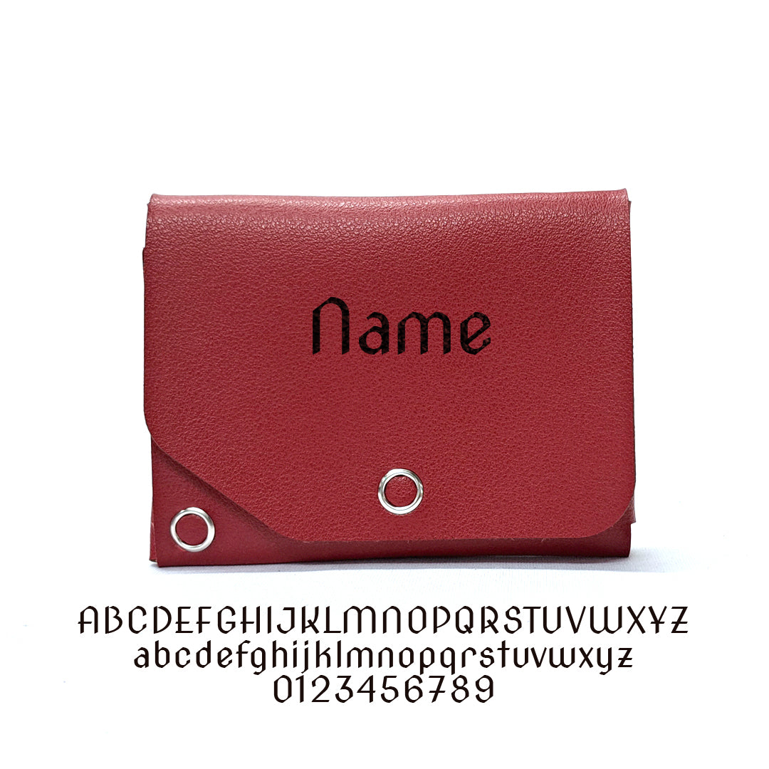 Personalized Leather Wallet