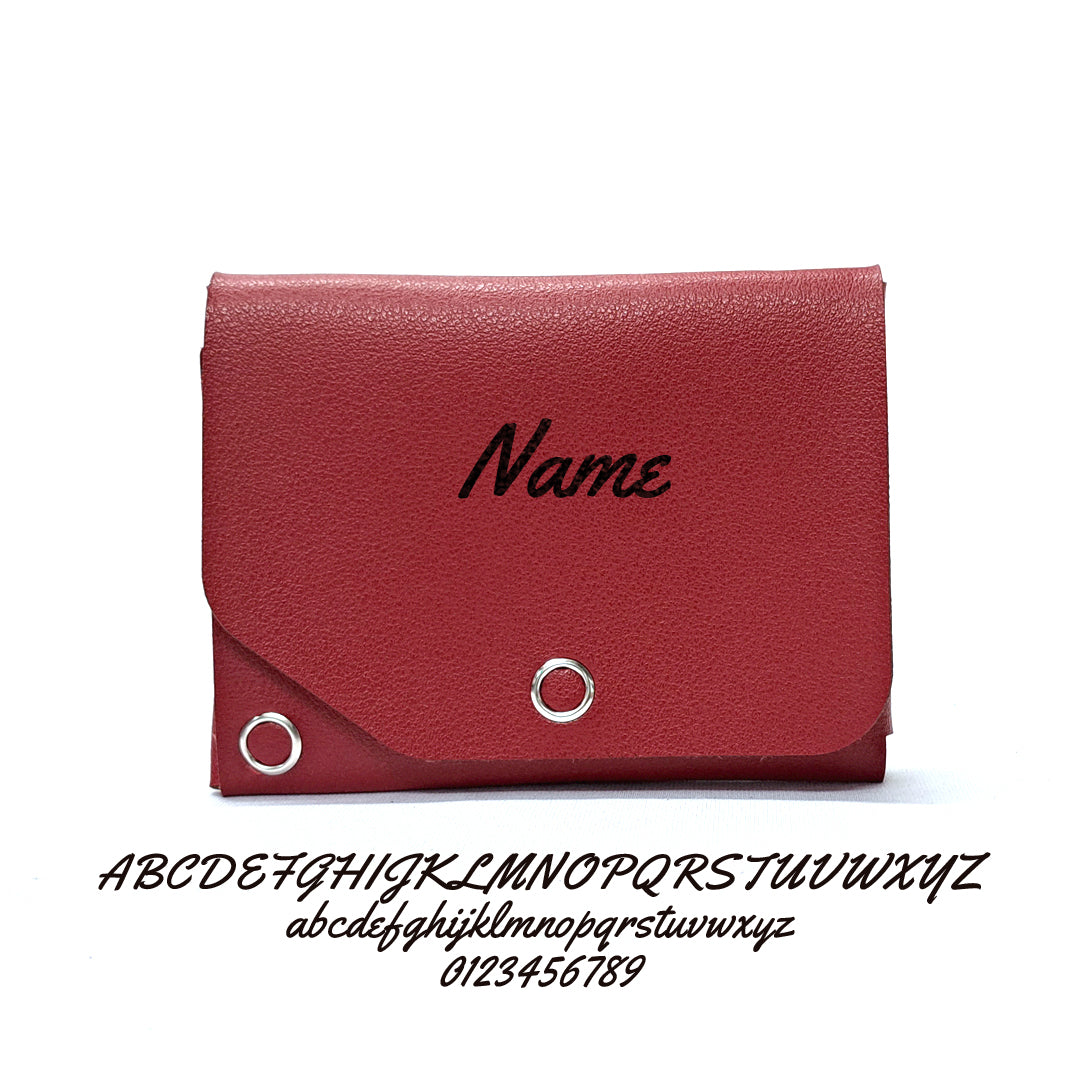 Personalized Leather Wallet