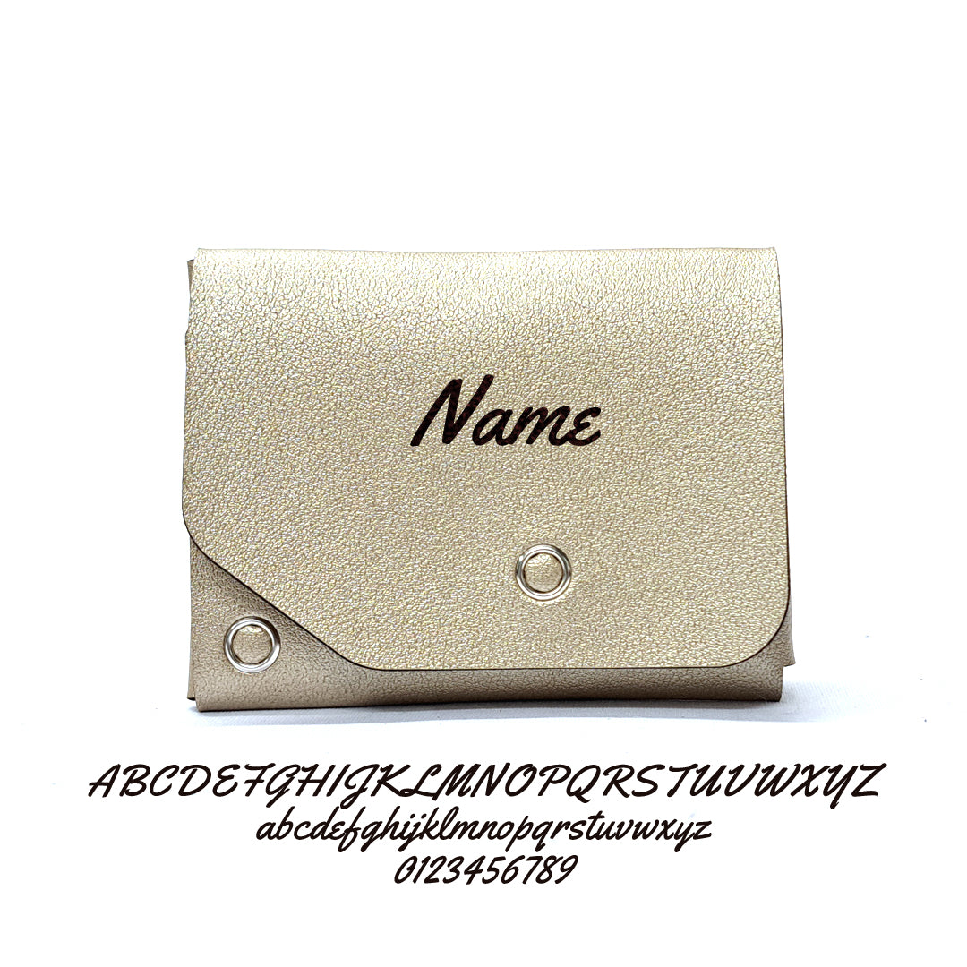 Personalized Leather Wallet