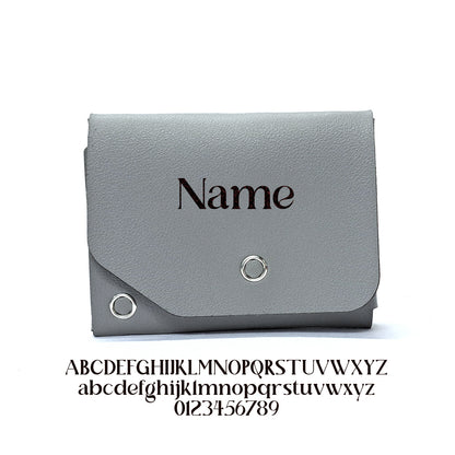 Personalized Leather Wallet