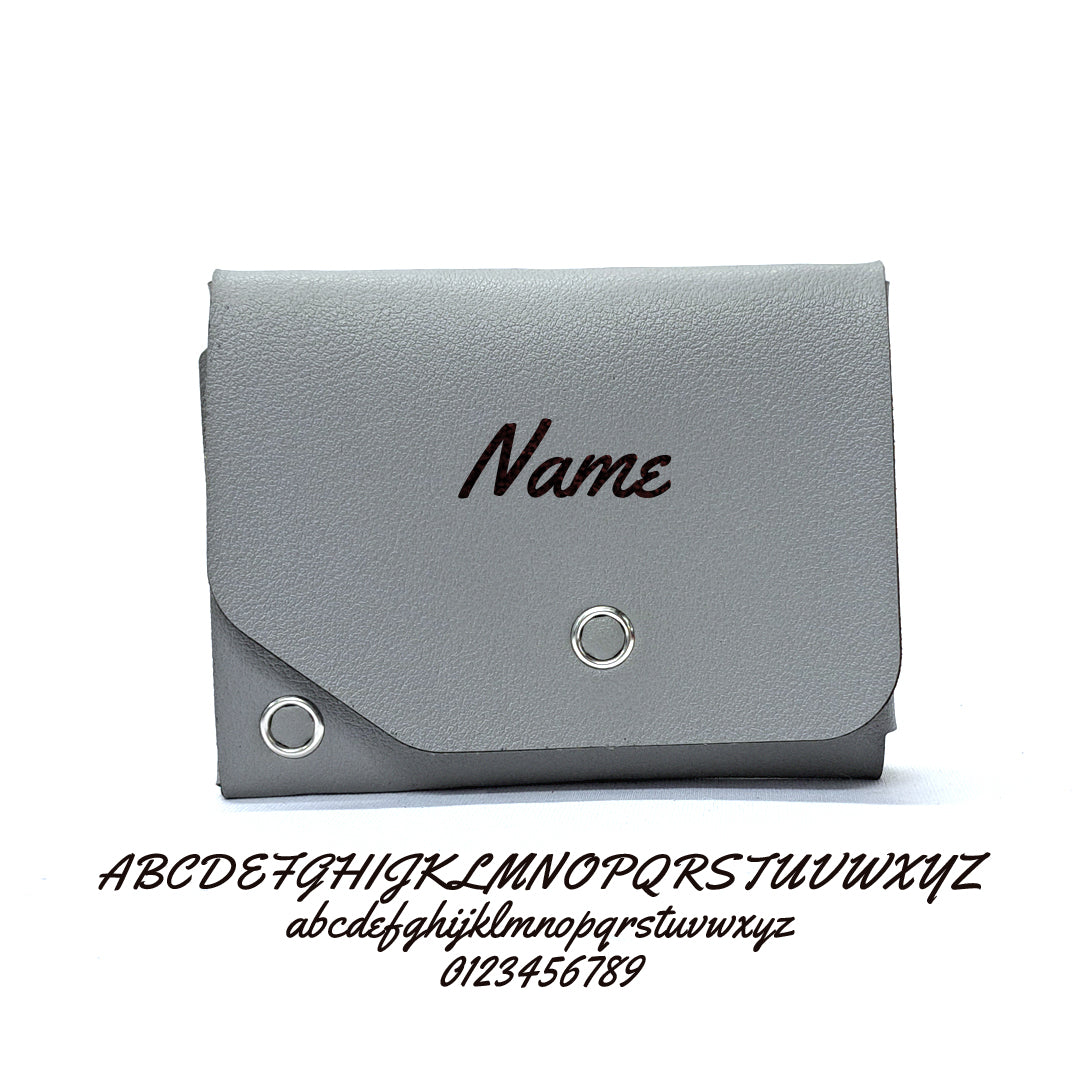 Personalized Leather Wallet