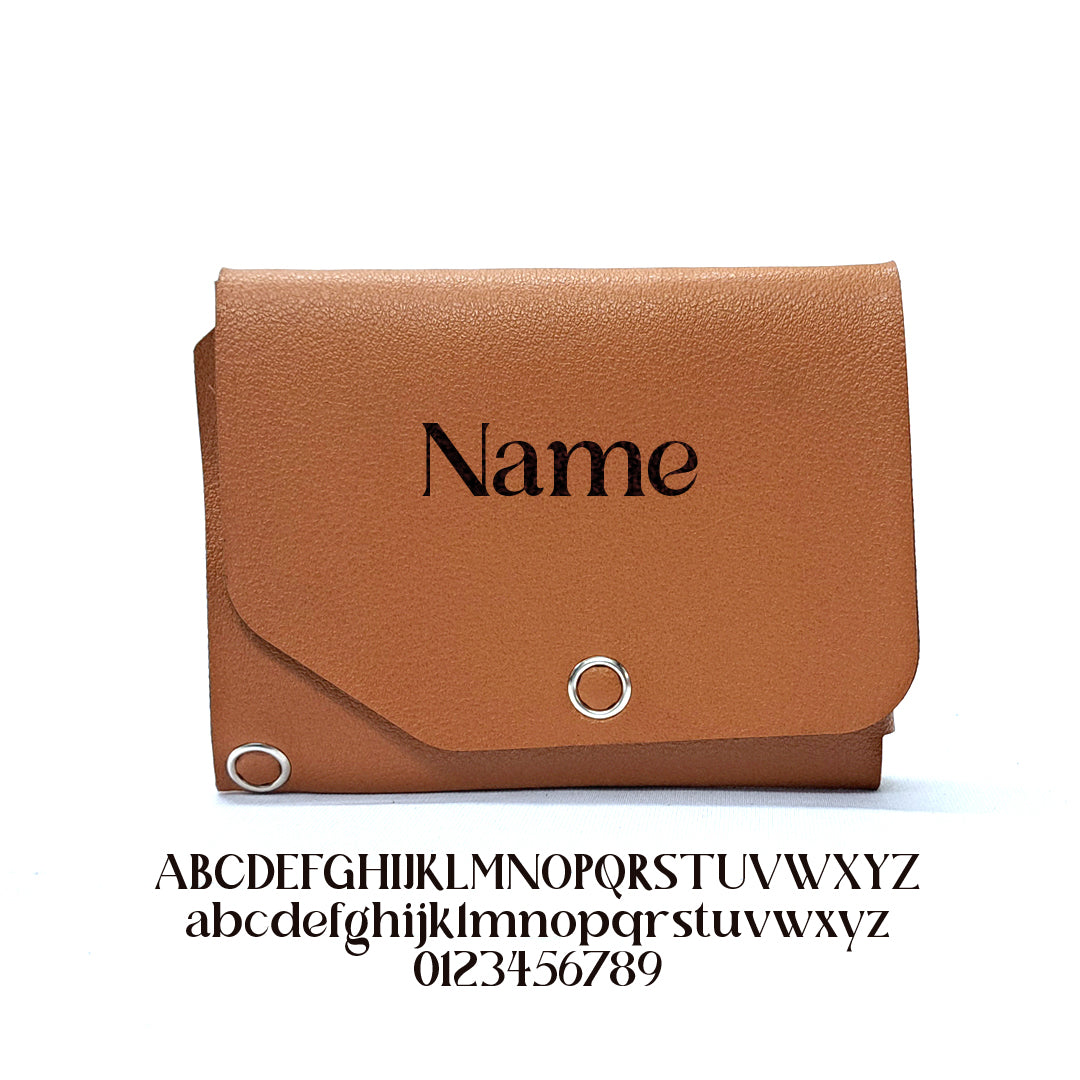 Personalized Leather Wallet