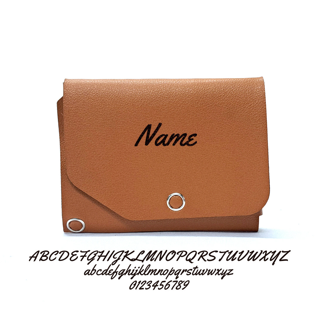 Personalized Leather Wallet