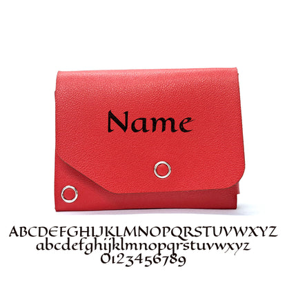 Personalized Leather Wallet