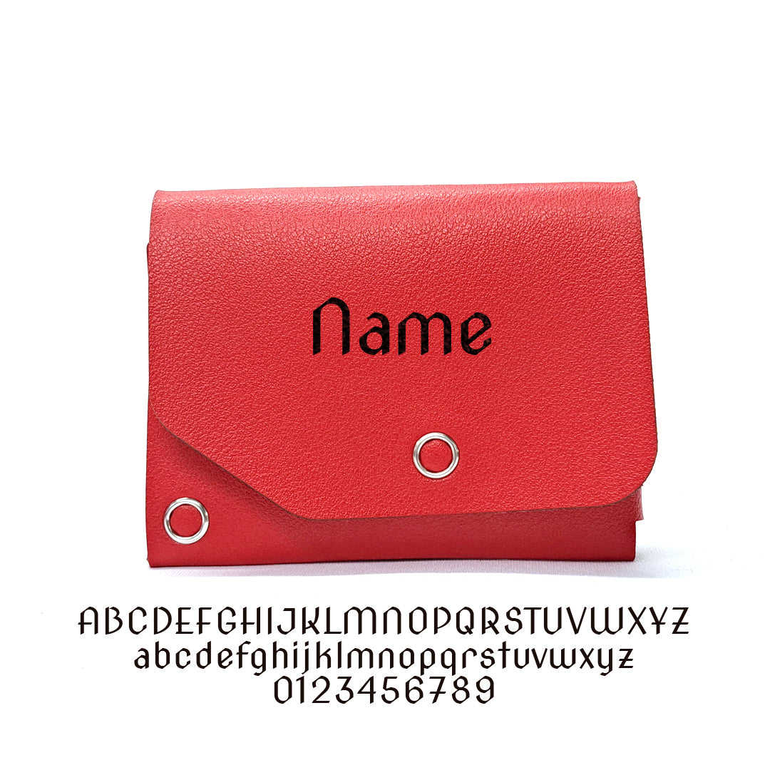 Personalized Leather Wallet